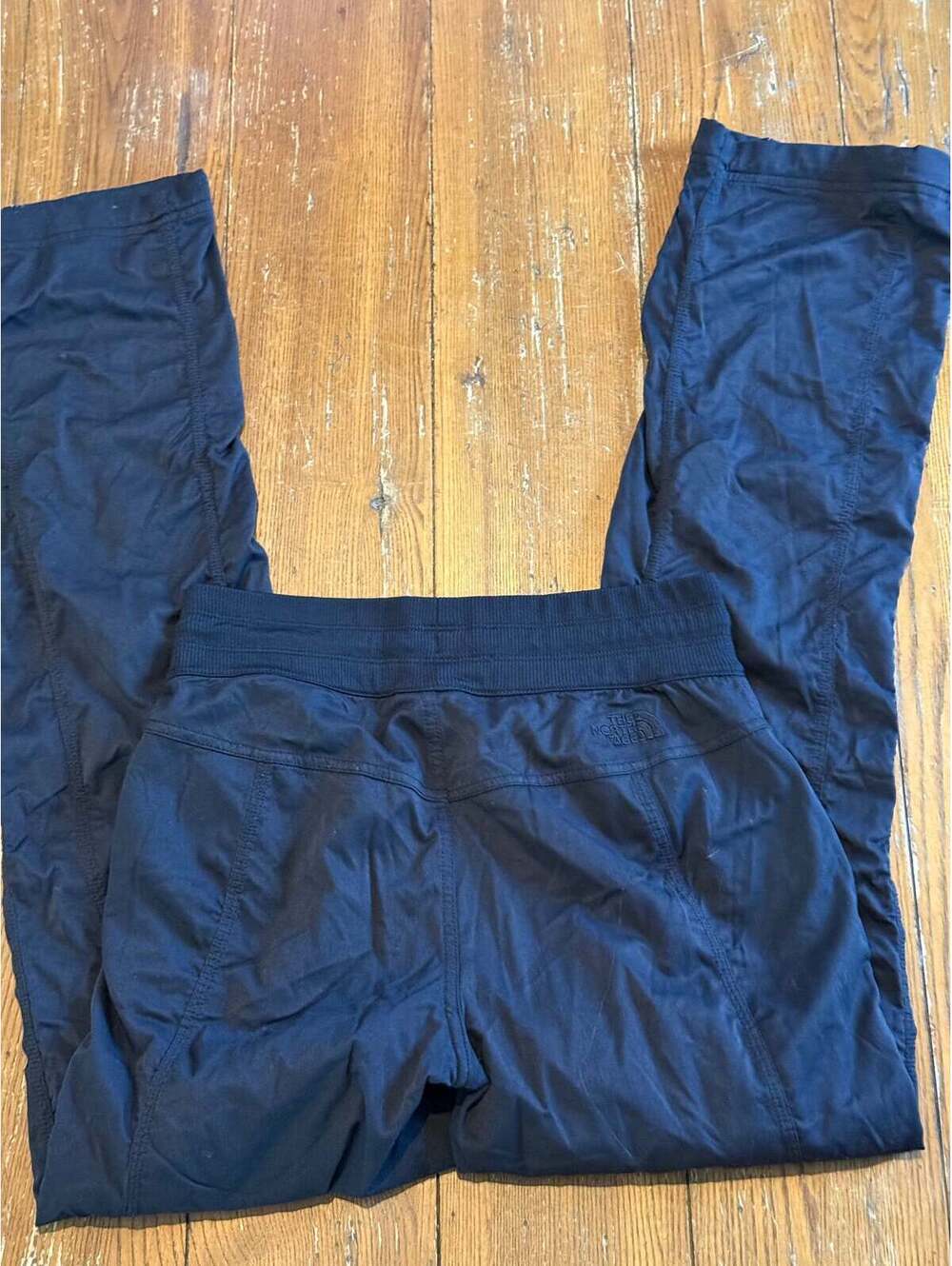 The North Face Women’s Black Drawstring Outdoor Pants XS – Lightweight Straight